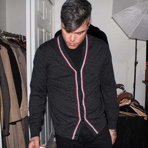 Large merino wool banana republic cardigan sweater